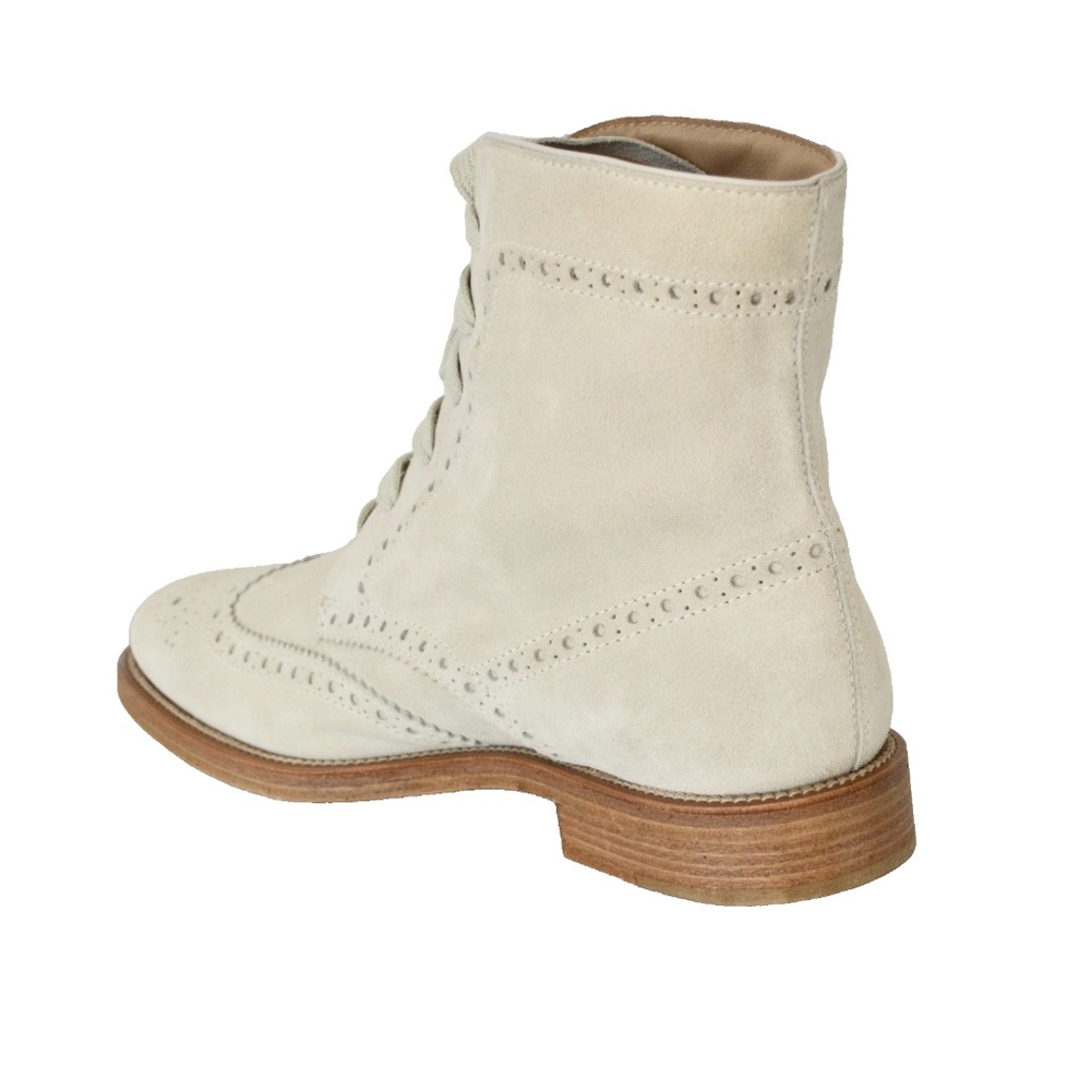 NIB AUTHENTIC TOD'S SUEDE LACE UP ANKLE BOOTS - Picture 3 of 8